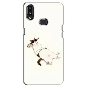 Чехол на тематику: Коты для Samsung Galaxy A10s (A107) (Отдых)