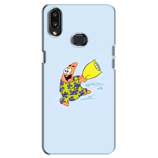 Чехол с рисунком «Патрик с подушкой» для Samsung Galaxy A10s (A107)