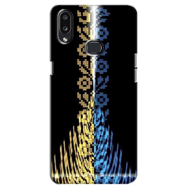 Чехол с рисунком «Патриотическая вышиванка» для Samsung Galaxy A10s (A107) Чехол с рисунком «Патриотическая вышиванка» для Samsung Galaxy A10s (A107)