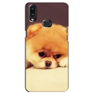 Чехол (ТПУ) Милые собачки для Samsung Galaxy A10s (A107) (Померанский шпиц)