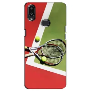 Чохли з прінтом Спортивна тематика для Samsung Galaxy A10s (A107) (Ракетки теніс)