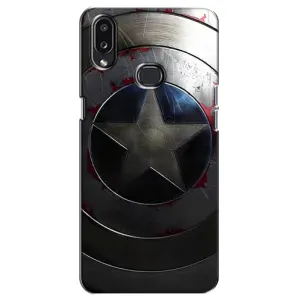 Чохол с Щітом Капітана Америки на Samsung Galaxy A10s (A107) (Ретро Щит Капітана)
