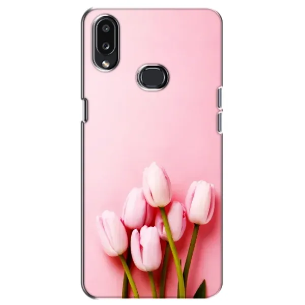 Чехол с рисунком «Розовые тюльпаны» для Samsung Galaxy A10s (A107) Чехол с рисунком «Розовые тюльпаны» для Samsung Galaxy A10s (A107)