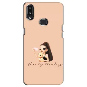 Силіконовый Чохол на Samsung Galaxy A10s (A107) з картинкой Модных девушек (З собакою)