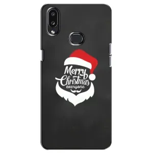 Чехол Санта Клаус для Samsung Galaxy A10s (A107) (Санта Крисмас)