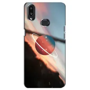 Чехол (ТПУ) с планетами на Samsung Galaxy A10s (A107) (Сатурн)