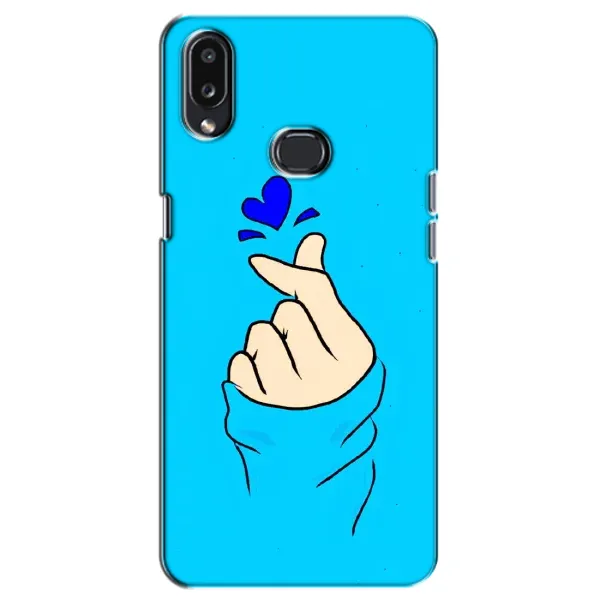 Чехол с рисунком «Сердце на синем» для Samsung Galaxy A10s (A107) Чехол с рисунком «Сердце на синем» для Samsung Galaxy A10s (A107)