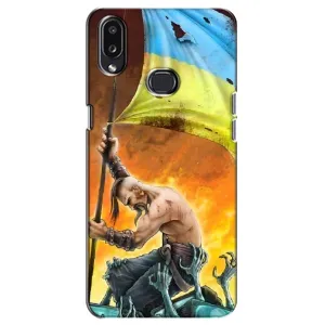 Чехол с картинкой (Патриотический КОЗАК) на Samsung Galaxy A10s (A107) (Сильный Козак)