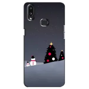 Чехлы на Новый Год Samsung Galaxy A10s (A107) (Снеговички)