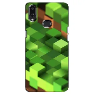 Чохли для Samsung Galaxy A10s (A107) (Персонажі МайнКрафт) (Текстура)
