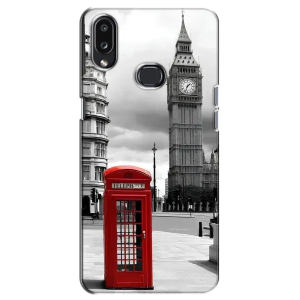 Чехол с рисунком «TELEPHONE» для Samsung Galaxy A10s (A107)