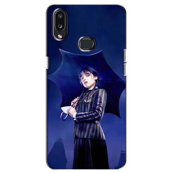 Чехол с рисунком «Уэнсдей с зонтом» для Samsung Galaxy A10s (A107) Чехол с рисунком «Уэнсдей с зонтом» для Samsung Galaxy A10s (A107)