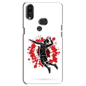 Чохли з прінтом Спортивна тематика для Samsung Galaxy A10s (A107) (Волейболіст)