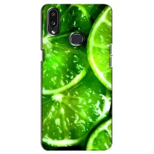 Чохол з зображенням смачної їжі для Samsung Galaxy A10s (A107) (Яскравий Лайм)