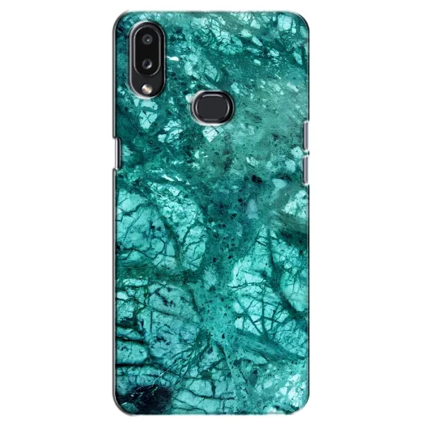 Чехол с рисунком «Зеленый мрамор» для Samsung Galaxy A10s (A107) Чехол с рисунком «Зеленый мрамор» для Samsung Galaxy A10s (A107)