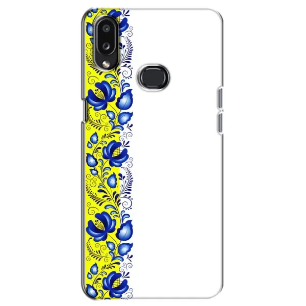 Чехол с рисунком «Желто-синяя вышиванка» для Samsung Galaxy A10s (A107) Чехол с рисунком «Желто-синяя вышиванка» для Samsung Galaxy A10s (A107)
