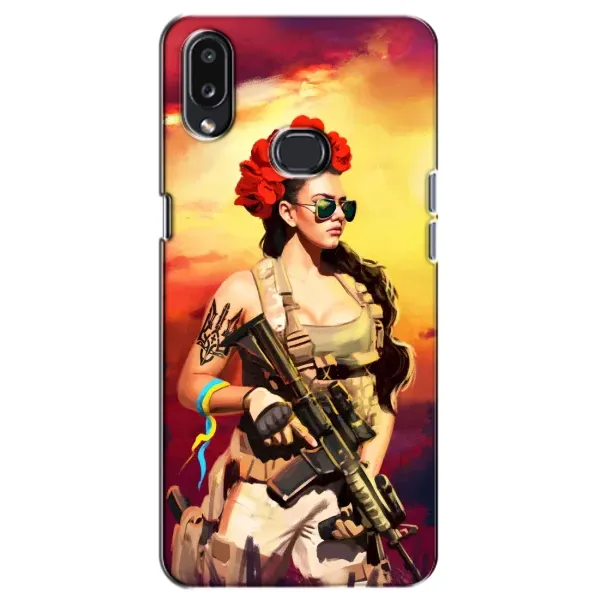 Чехол с рисунком «Женщина солдат» для Samsung Galaxy A10s (A107) Чехол с рисунком «Женщина солдат» для Samsung Galaxy A10s (A107)