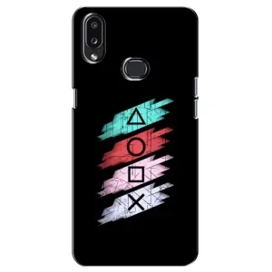 Чехол с рисунком «Значки Sony» для Samsung Galaxy A10s (A107)