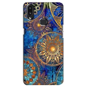 Чехлы со смыслом для Samsung Galaxy A10s (A107) (Золотые узоры)