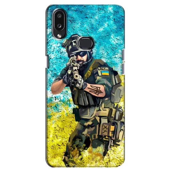 Чехол с рисунком «ЗСУ Воин» для Samsung Galaxy A10s (A107) Чехол с рисунком «ЗСУ Воин» для Samsung Galaxy A10s (A107)