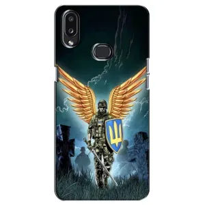 Патриотический Чехол для Samsung Galaxy A10s (A107) (ЗСУ з крильями)