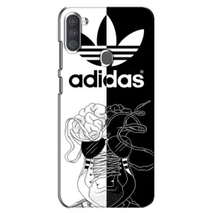 Чехол в стиле "Адидас" для Самсунг Галакси А11 (Adidas шнурки)