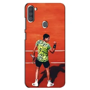 Чехлы с принтом Спортивная тематика для Samsung Galaxy A11 (A115) (Алькарас Теннисист)