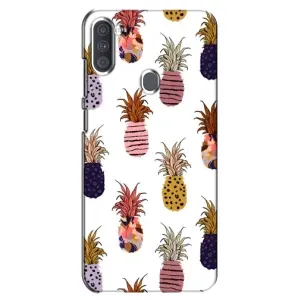 Чехол с изображением вкусной еды для Samsung Galaxy A11 (A115) (Ананасы)