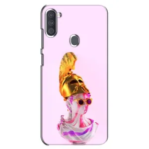 Чехол с Прикольным принтом на Samsung Galaxy A11 (A115) (АРТ Статуя)