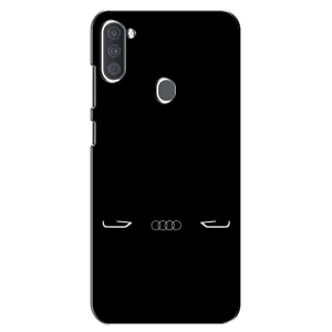 Силіконовий бампер з картинкою машини на Samsung Galaxy A11 (A115) (Сілует Audi)