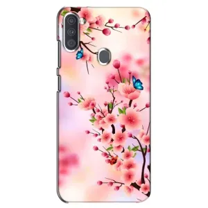Чохол з картинкою Сакури на Samsung Galaxy A11 (A115) (Метелики на сакурі)