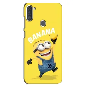 Мультяшный принт на Чехол для Самсунг Галакси А11 (Banana)