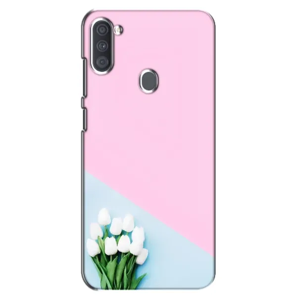 Чехол с рисунком «Белые тюльпаны» для Samsung Galaxy A11 (A115) Чехол с рисунком «Белые тюльпаны» для Samsung Galaxy A11 (A115)