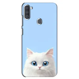 Чехол на тематику: Коты для Samsung Galaxy A11 (A115) (Белый кот)