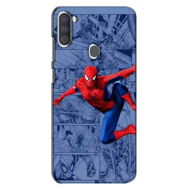 Чехол с рисунком «Человек Паук» для Samsung Galaxy A11 (A115)
