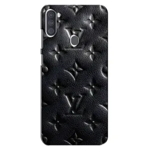 Текстурный Чехол Louis Vuitton для Самсунг Галакси А11 (Черный ЛВ)