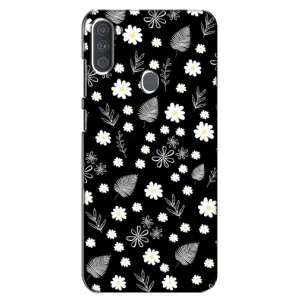 Чохли з тематикою "КВІТИ" на Samsung Galaxy A11 (A115) (цвітіння на чорному)