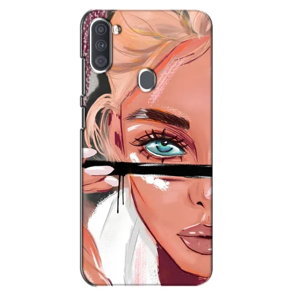 Чехол с рисунком «Девушка и ресницы» для Samsung Galaxy A11 (A115) Чехол с рисунком «Девушка и ресницы» для Samsung Galaxy A11 (A115)