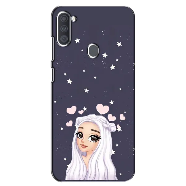 Чехол с рисунком «Девушка и сердечки» для Samsung Galaxy A11 (A115) Чехол с рисунком «Девушка и сердечки» для Samsung Galaxy A11 (A115)
