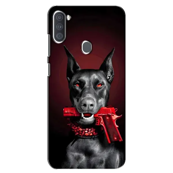 Чехол с рисунком «Доберман злой» для Samsung Galaxy A11 (A115) Чехол с рисунком «Доберман злой» для Samsung Galaxy A11 (A115)