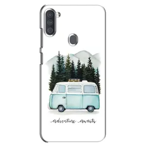 Силіконовий бампер з картинкою машини на Samsung Galaxy A11 (A115) (Будиночок на колесах)