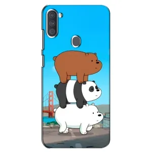 Чехлы с Пандами на Samsung Galaxy A11 (A115) (Друзья)