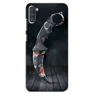 Чехол КИБЕРСПОРТ для Samsung Galaxy A11 (A115) (Кинжал КС ГО)