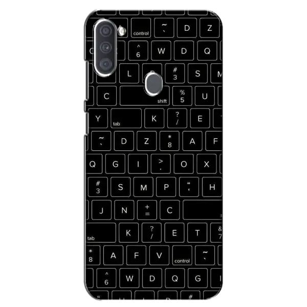 Чехол с рисунком «Клавиатура» для Samsung Galaxy A11 (A115) Чехол с рисунком «Клавиатура» для Samsung Galaxy A11 (A115)