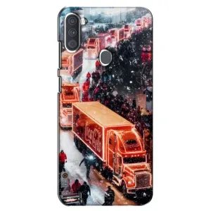 Чехлы на Новый Год Samsung Galaxy A11 (A115) (Кока Кола)
