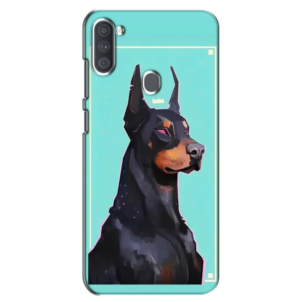 Чехол с рисунком «Король доберман» для Samsung Galaxy A11 (A115) Чехол с рисунком «Король доберман» для Samsung Galaxy A11 (A115)