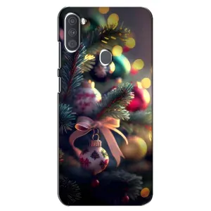Чехлы на Новый Год Samsung Galaxy A11 (A115) (Красивая елочка)