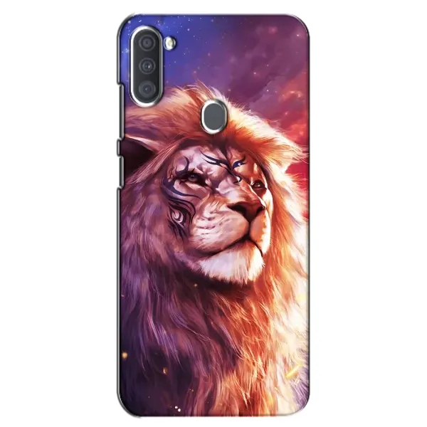 Чехол с рисунком «Красочный ЛЕВ» для Samsung Galaxy A11 (A115) Чехол с рисунком «Красочный ЛЕВ» для Samsung Galaxy A11 (A115)