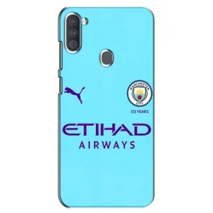 Силиконовые Чехлы принт Футбол на Samsung Galaxy A11 (A115) (Man City)