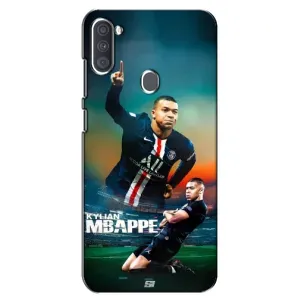 Чехол (TPU) с Футболистом на Samsung Galaxy A11 (A115) (MBAPPE)